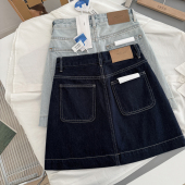 夏显高显瘦牛仔短半裙女 极简风 品质之王 宽口袋&自带内衬