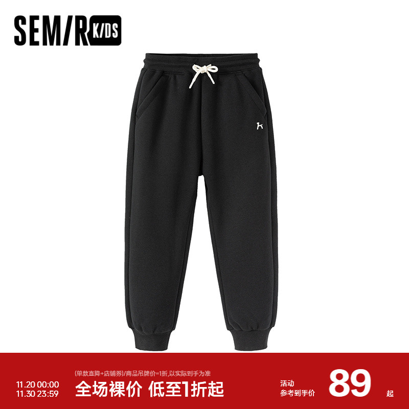 森马儿童长裤2024年新款