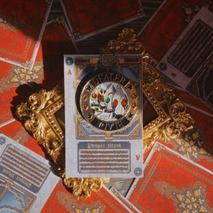 BARF | 假面骑士剑 同人 DEALER 德州扑克金属压牌器庄位牌庄码