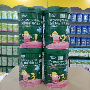 有优惠 贝迪康深山梯田有机米乳果缤纷婴幼儿辅食二价铁米粉468克