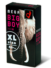 日本造冈本Mega Big Boy特大号安全套避孕套12片直径46mm阔度72mm