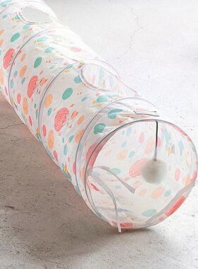猫隧道猫滚地龙猫窝猫咪玩具自嗨兔子隧道钻洞用品猫通道猫洞窝跑