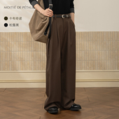 半片花瓣「萨维尔11」意大利进口精纺羊毛西裤 可机洗 宾霸里布