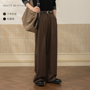 半片花瓣「萨维尔11」意大利进口精纺羊毛西裤 可机洗 宾霸里布