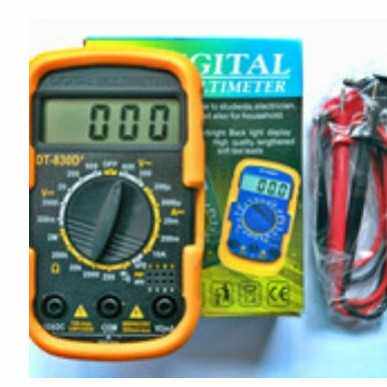 DT830D+超小型 便携式袖珍迷你数字万用表 带蜂鸣（带电池表笔）