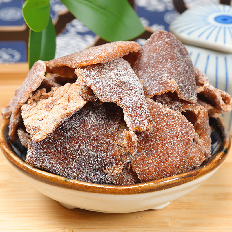 甘草老陈皮蜜饯陈皮片陈皮干老味陈皮桔皮橘皮九制甘草丁香陈皮肉