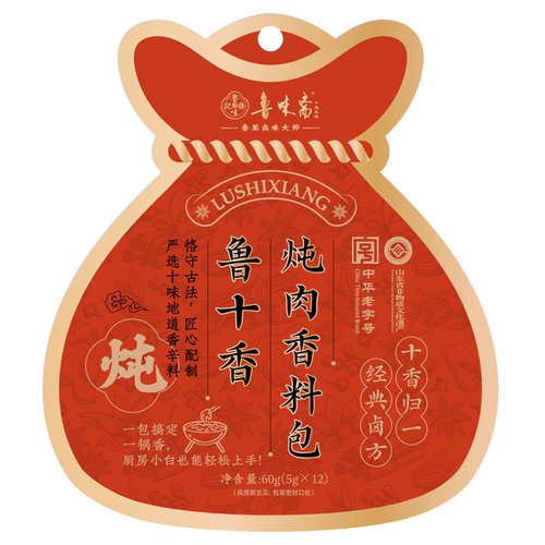 鲁味斋鲁十香炖肉香料包60g