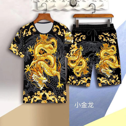 单件/套装潮牌夏天短袖短裤运动