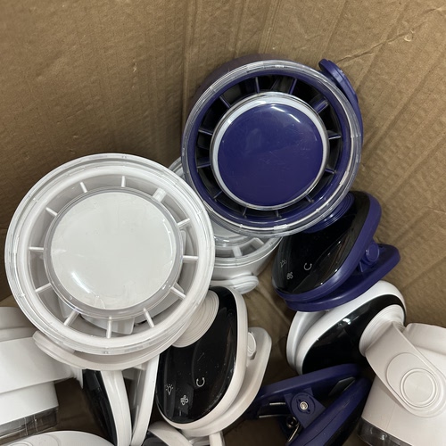 夹子风扇颜色随机 不包好坏 diy研究