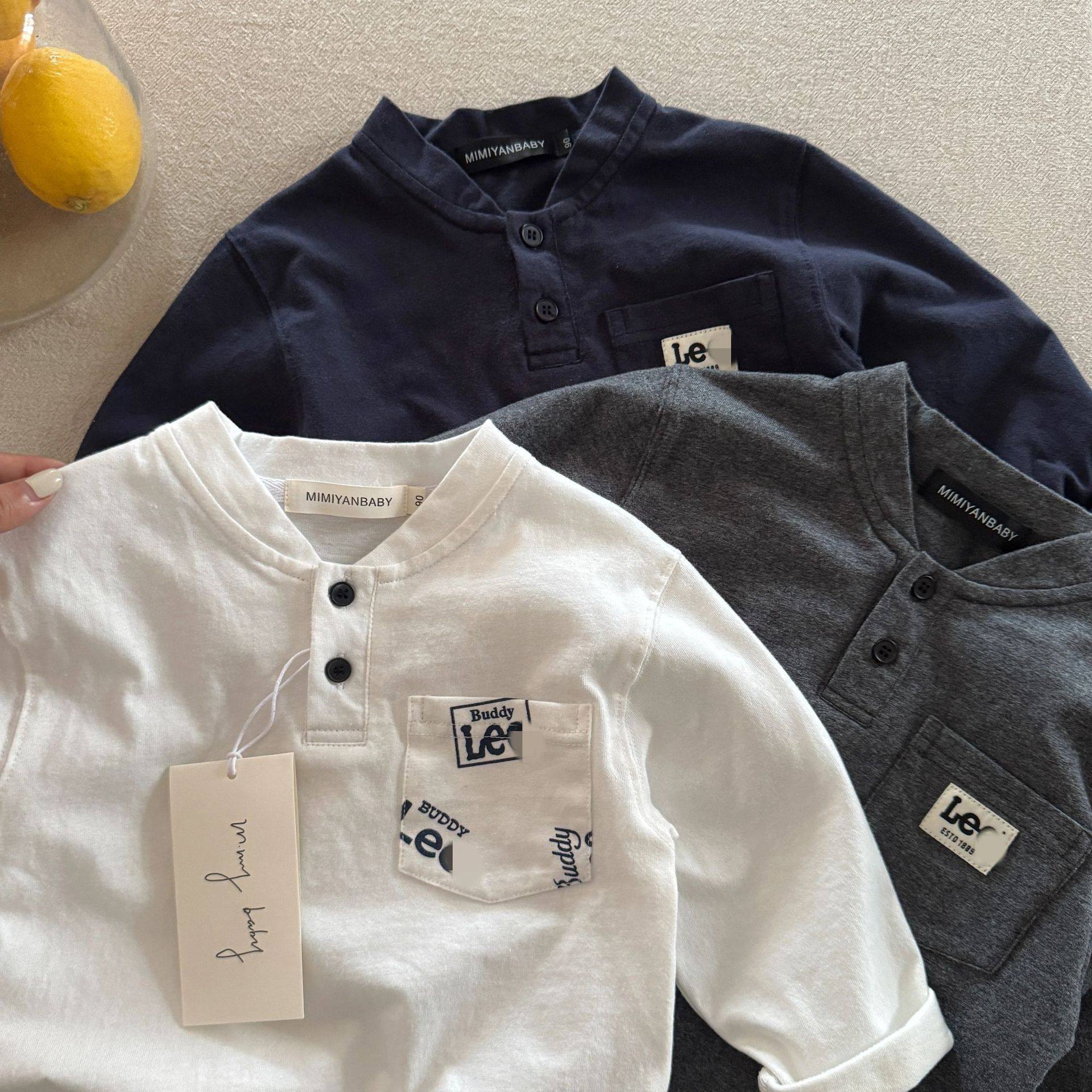 儿童长袖polo衫2025春秋男童日系潮牌纯棉T恤宝宝小童打底中童装,童装/婴儿装/亲子装,儿童POLO衫,淘宝优惠券,粉丝福利购,淘宝优惠卷