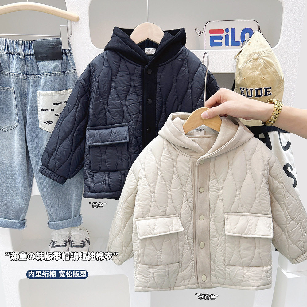 男童帅气棉衣外套秋冬新款儿童韩版洋气宽松加厚夹棉冬装棉服,童装/婴儿装/亲子装,棉袄/棉服,淘宝优惠券,粉丝福利购,淘宝优惠卷