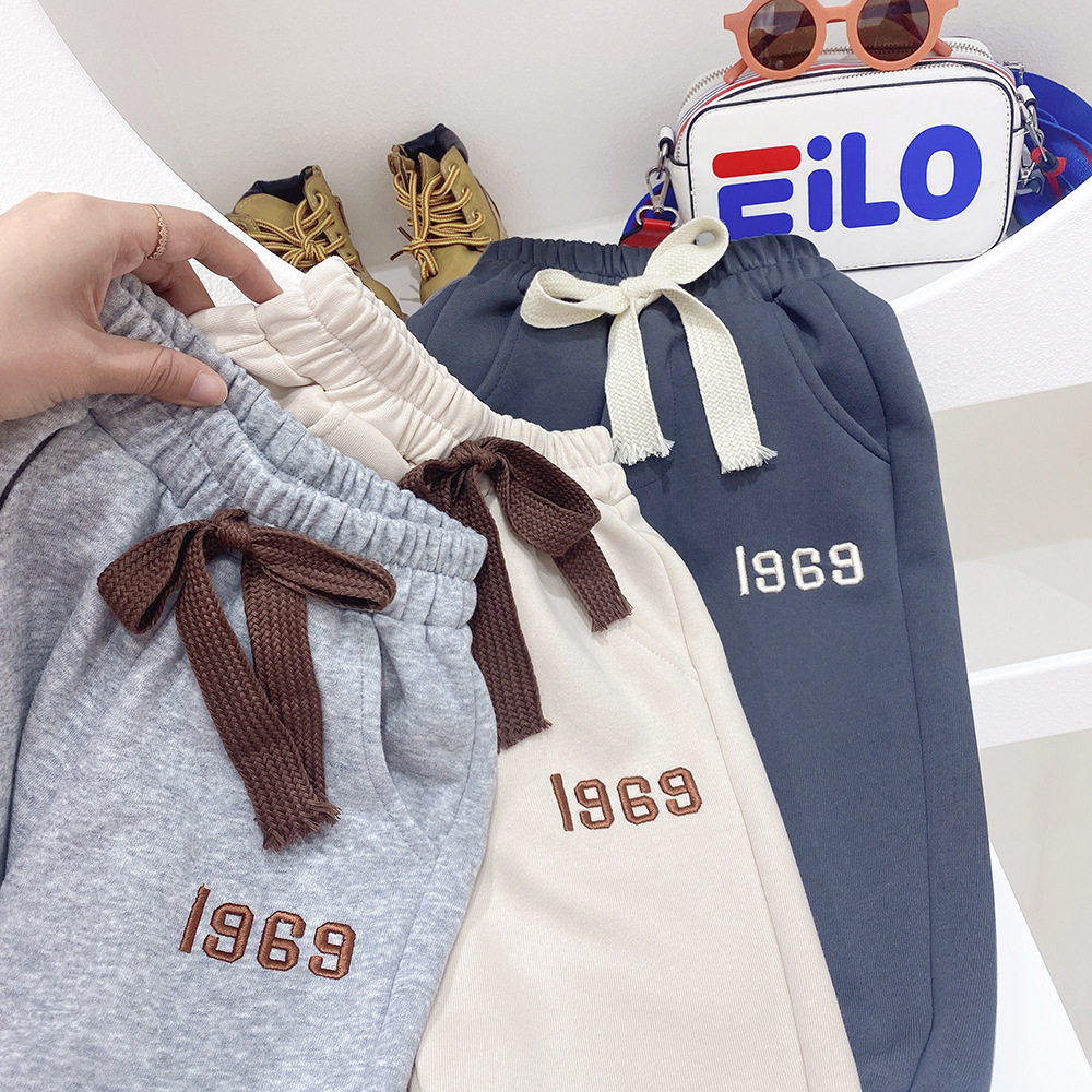 男童运动裤2023春秋新款洋气大童春款裤子儿童春秋休闲裤卫裤,童装/婴儿装/亲子装,裤子,淘宝优惠券,粉丝福利购,淘宝优惠卷