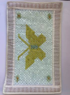 岫岩玉玉石枕巾外55*34CM内玉46*23CM