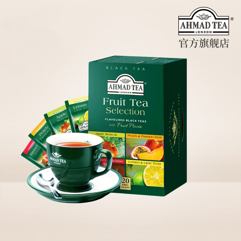 ahmadtea亚曼苹果柠檬红茶蜜桃