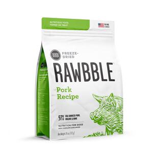 柏馋毕克比RB犬冻干猪肉美国原装进口全价狗主食冻干纯鲜肉 猪肉