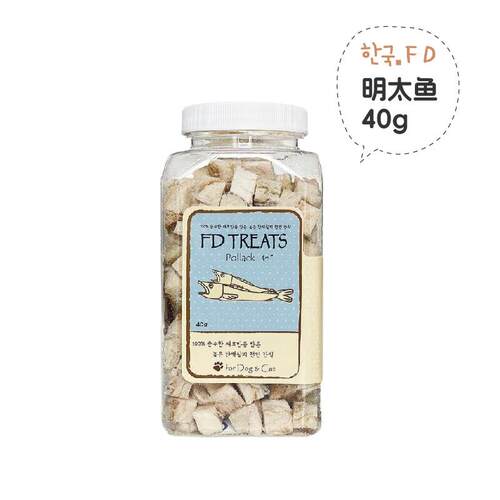 FD TREATS韩国FD冻干纯肉宠物狗狗零食幼成犬猫咪训练奖励零食蔬