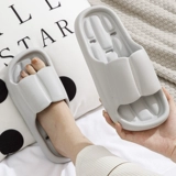 Мужские летние тапочки на платформе, нескользящие быстросохнущие слайдеры, обувь