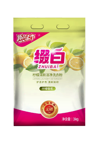 隆力奇 缀白洗衣粉 强效去渍 衣物顽固污渍洁净不含磷护衣家庭装
