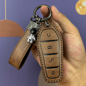 比亚迪元 plus钥匙套汉EV唐dmi秦plusdmi宋海豹海豚汽车专用包男女