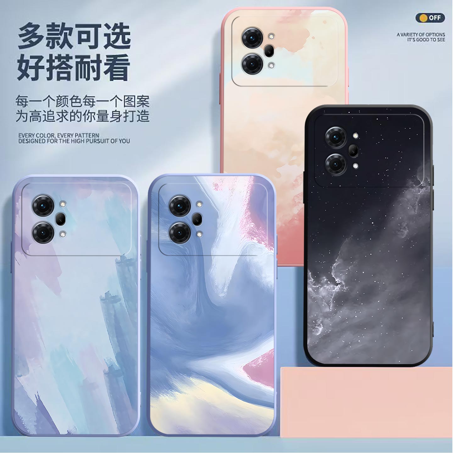 适用于OPPO K10Pro手机壳Pro镜头全包PGIM10磨砂水彩画超薄高级防摔软壳高颜值保护套硅胶男女创意新款手机套