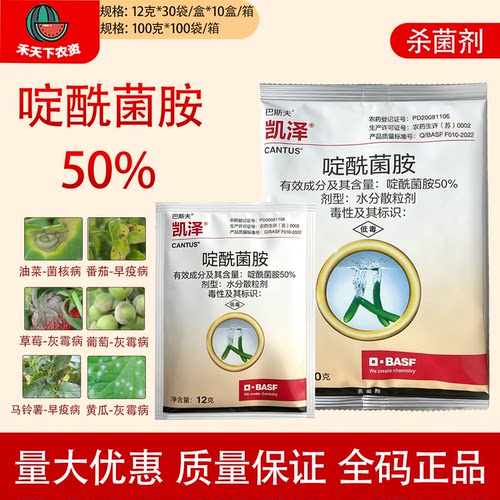 巴斯夫凯泽草莓进口12克啶酰菌胺