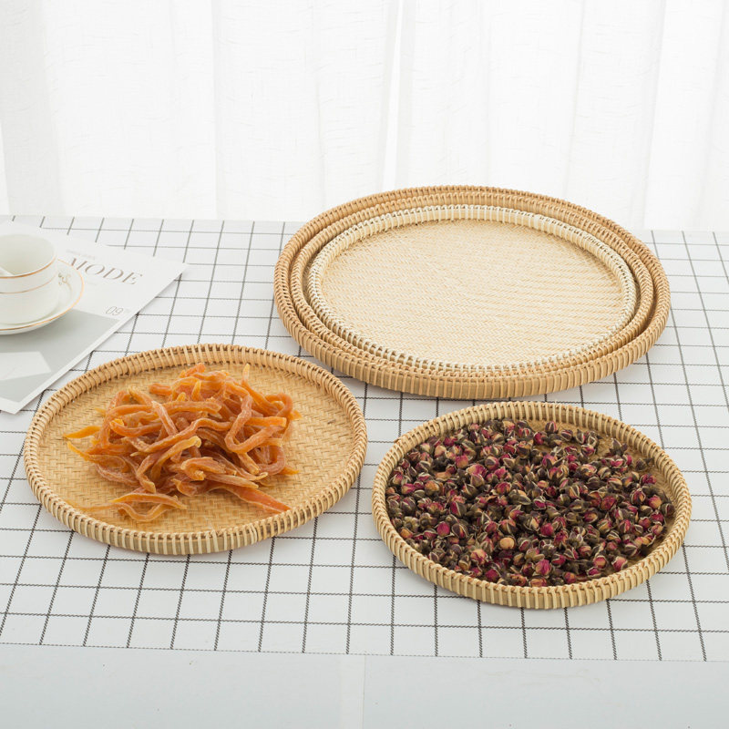 苏里精编竹编手工竹制品有孔无孔筛子饺子托盘家用馒头筐竹匾簸箕,特色手工艺,竹编/竹雕,淘宝优惠券,粉丝福利购,淘宝优惠卷