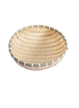 苏里手工编织家用竹篮子