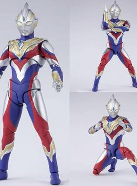 复合迪迦手办SHF利布特利迦捷德凯欧布鲁关节超可动人偶act