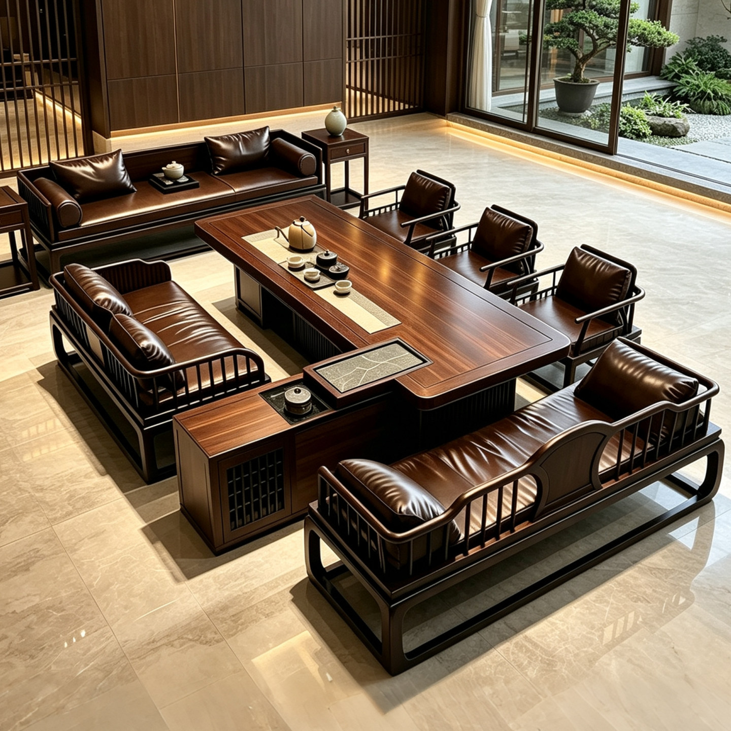 茶室家具去客厅化茶台