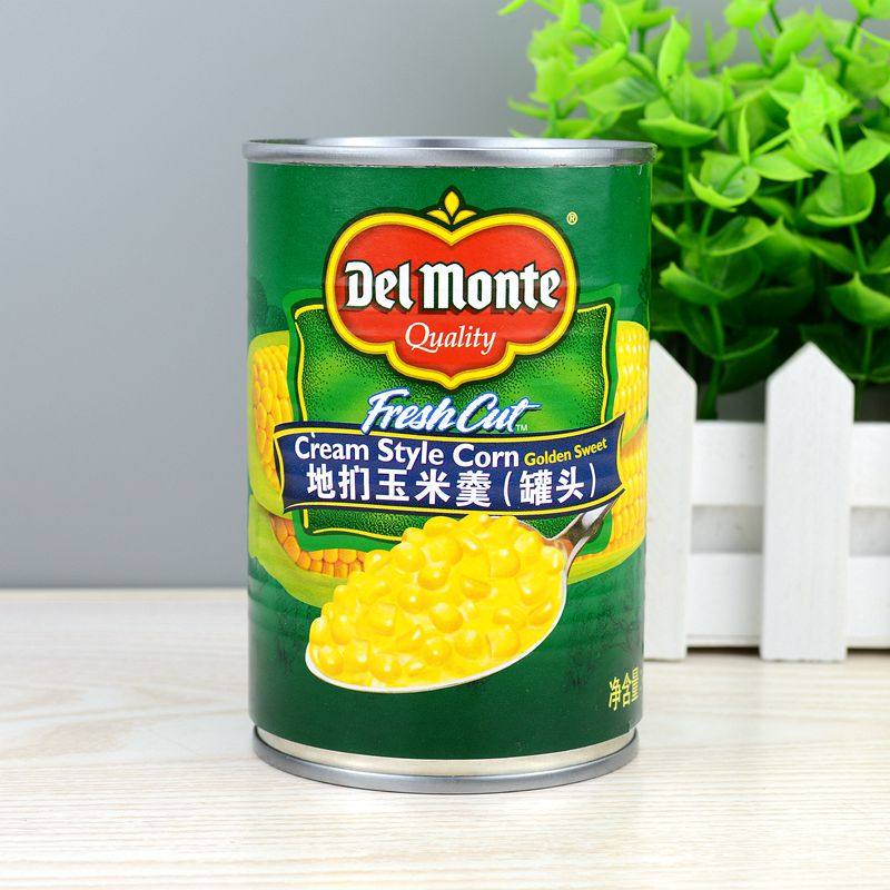 进口地扪玉米羹商用粟米羹罐头图片