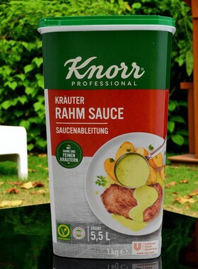 保质期至05/31家乐香草忌廉汁粉1000g西式奶油汤商用海鲜汤基础汁