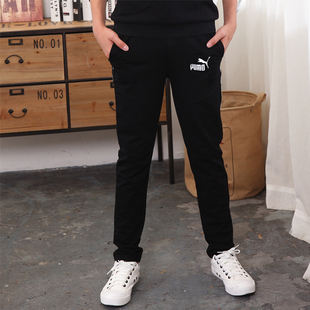 男童秋冬款加绒裤子2025新款大童冬季加厚一体绒运动裤黑色潮帅气