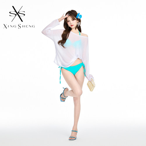 小胸聚拢bikini性感欧美绝美泳衣