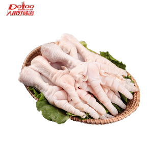 无骨鸡爪生冷冻商用批发凤爪新鲜去骨鸡爪子大号鸡脚生鲜无骨鸡爪