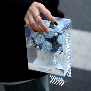 干花花束永生花礼品仿真花生日情人节礼物迷你见面小花束送闺蜜