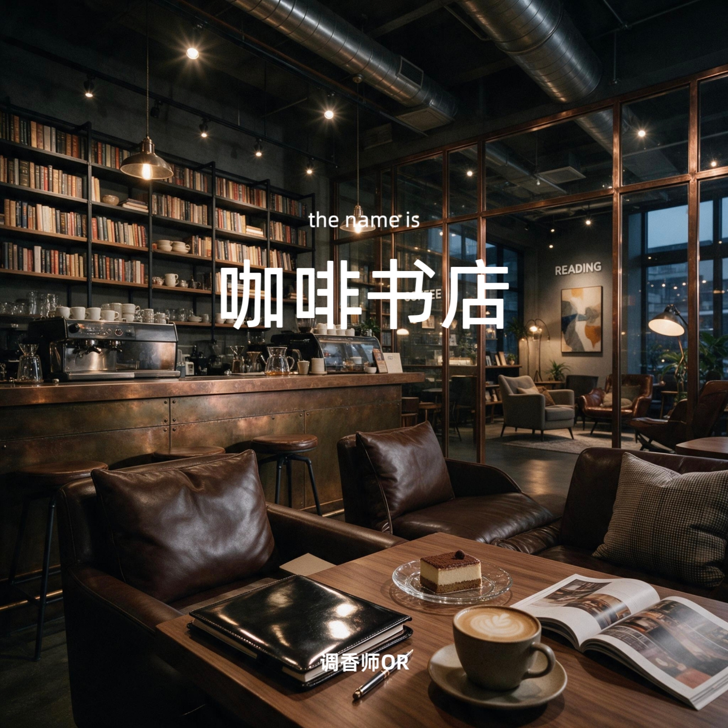 调香师OR【咖啡书店】 原创小众香水
