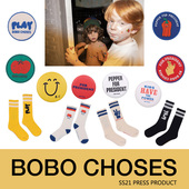 袜子徽章配件官方正品 666现货 男女童 SS21 春夏新款 BOBO CHOSES