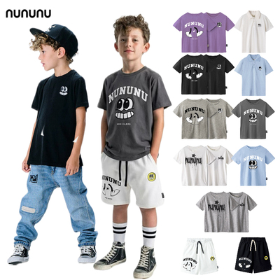 NUNUNU新品快乐漫步限定儿童潮T