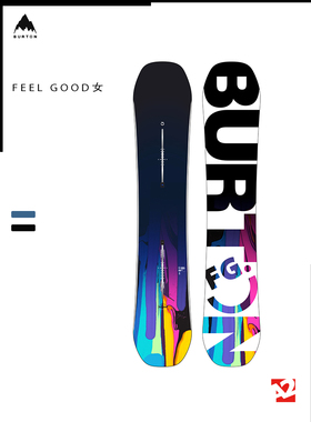 A2板尚 W24 BURTON FEELGOOD   女款 全能公园单板 滑雪板