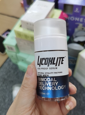 海外院线Licoxlite Age-Proof Serum 男士双效抗老精华 30ml无盒