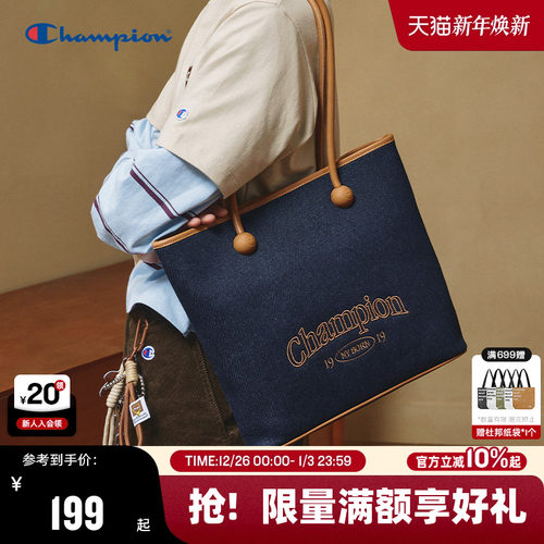 Champion冠军复古托特包