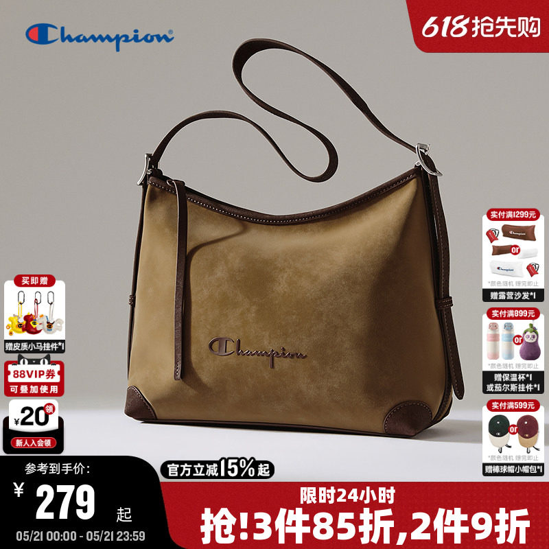 Champion冠军腋下单肩包26夏季新款女高级质感hobo包大容量斜挎包