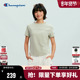 女2026春季 新款 纯色T恤短款 Champion冠军短袖 休闲风简约潮牌美式