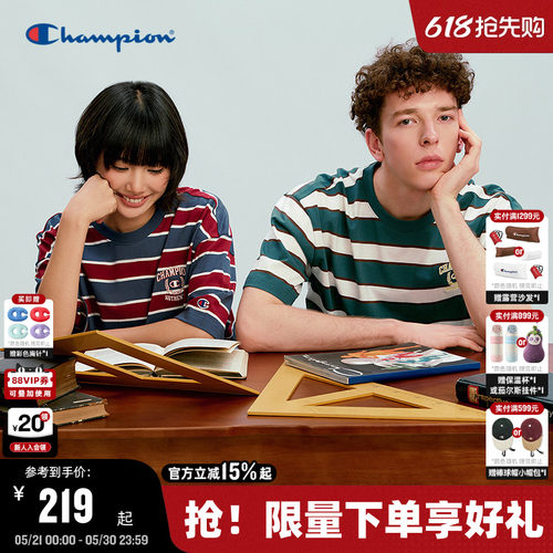 Champion冠军短袖男女同款