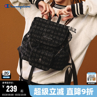 Champion冠军小型双肩包女春季迷你墩墩包小香风旅行通勤背包男