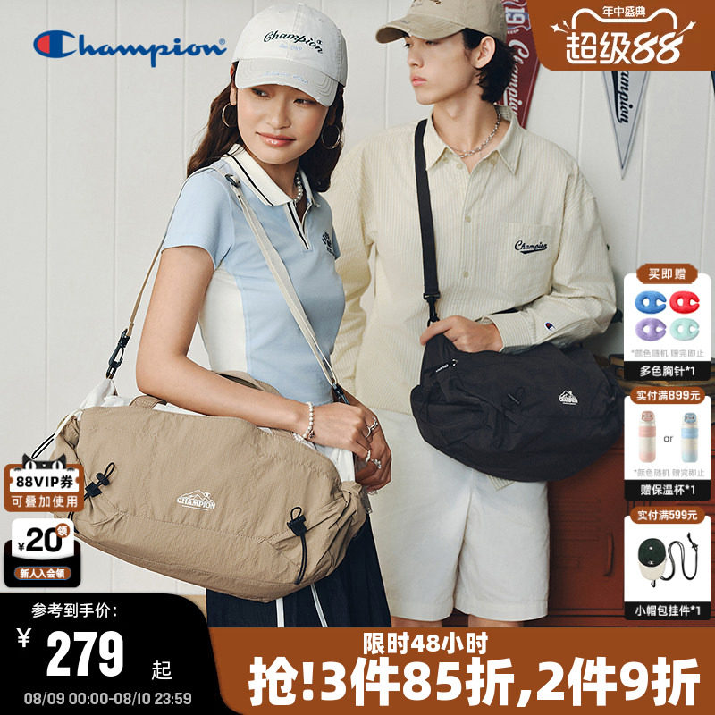 Champion冠军大容量单肩斜挎包