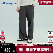 长裤 丁禹兮同款 新款 阔腿直筒褶皱工装 Champion冠军休闲裤 男26春季