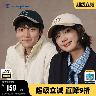新款 校队帽女鸭舌帽男运动帽 Champion冠军棒球帽26春季 王天辰同款