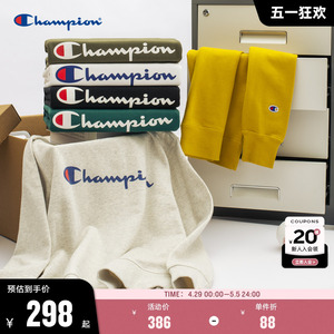 Champion冠军潮牌卫衣男