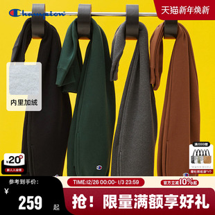 女情侣休闲裤 Champion冠军束脚加绒加厚运动裤 男长裤 秋季 冬 卫裤